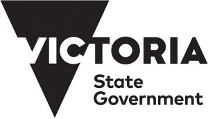 Logo of the Victorian State Government.