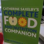 Image of book cover of Catherine Saxelby's complete food and nutrition companion