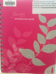 Cover image of My Journey Kit information guide