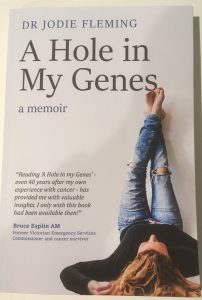 Cover image of A hole in my genes