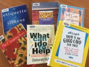 Collection of 6 books for carers