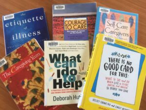 Collection of 6 books for carers