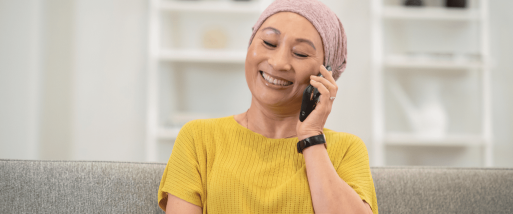 woman talking on the phone