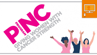 Pinc Program logo and illustration of women