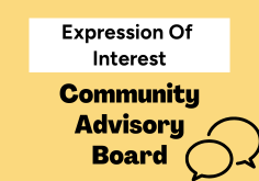 Expression of Interest community advisory board