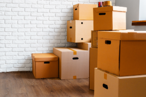 Cardboard boxes for moving
